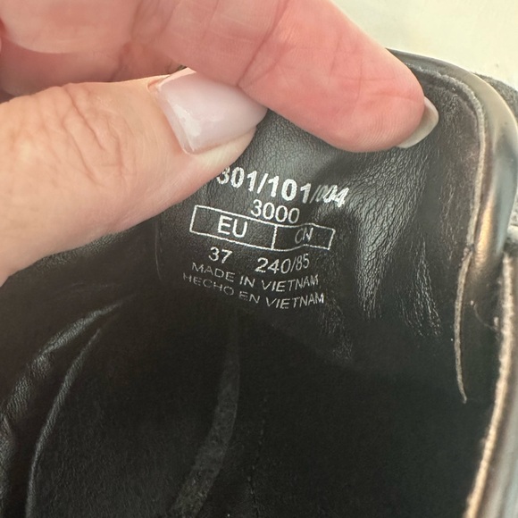 Zara Blucher Gray Felt/Wool Lace Up Oxfords -US Size 6.5 NWOT Punk/Wednesday/Y2K - Picture 7 of 10